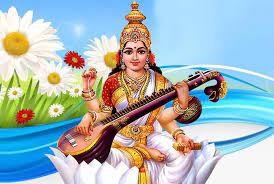 आज विद्याकी देवी सरस्वतीको पूजा गरि  श्रीपञ्चमी मनाइदै