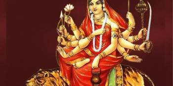 नवरात्रको तेस्रो दिन : गीत सङ्गीतमा लागेकाले विशेष पूजा आराधना गर्ने चन्द्रघण्टा देवी
