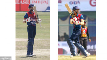 एकदिवसीय अन्तर्राष्ट्रिय क्रिकेटमा दीपेन्द्र र देवको पहिलो अर्धशतक